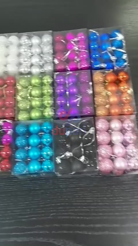 Kit 12 Bolinha De Natal Dourada Ouro Enfeite Natalino 5cm