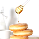 Meleira de Vidro Cristal 450ml com Pegador Pote Porta Mel Com Dosador e Tampa