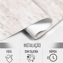 Papel de Parede Mármore Lavável Quarto Sala Cozinha Banheiro Autocolante