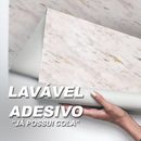 Papel de Parede Mármore Lavável Quarto Sala Cozinha Banheiro Autocolante