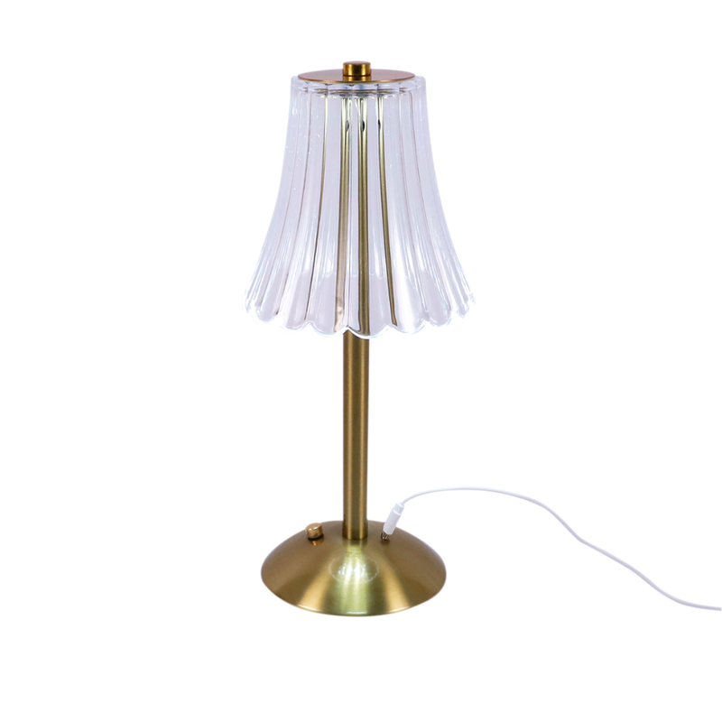 Luminária Abajur de mesa Com 3 cores LED Regulável Recarregável Xtrad CH022