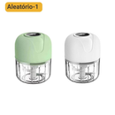 Mini Processador Triturador Sem Fio Elétrico De Alimentos Para Legumes Alho Gengibre 250ML