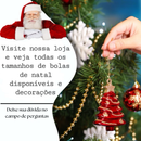 Kit 30 Bolas de Natal Medias 4cm Vermelho e Dourado – Enfeites Natalinos