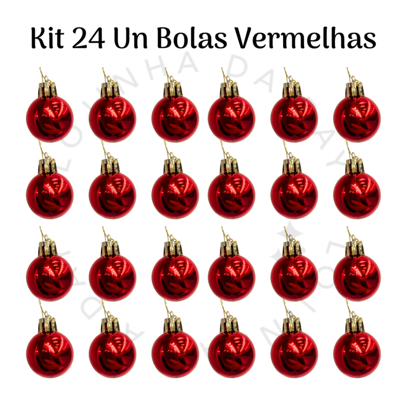 Kit de Enfeites de Natal Decoração Natalina para Árvore Bolas Sinos Estrela Enfeites Decorar