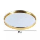 Bandeja Espelhada Banheiro Lavabo Bandeja Decorativa Multiuso