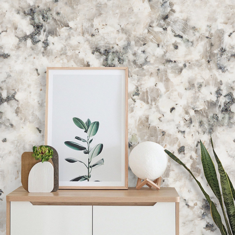 Papel de Parede Mármore Lavável Quarto Sala Cozinha Banheiro Autocolante